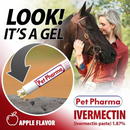 Horse Dewormer Paste 1.87% Apple Flavor – 6.08g Tube for Equine