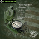 Cammenga Model 3H Tritium Lensatic Compass with Olive Drab US Army Issue Pouch