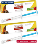 Horse Paste 1.87% Apple Flavored Oral Dewormer – 2 Pack, 6.08g Each