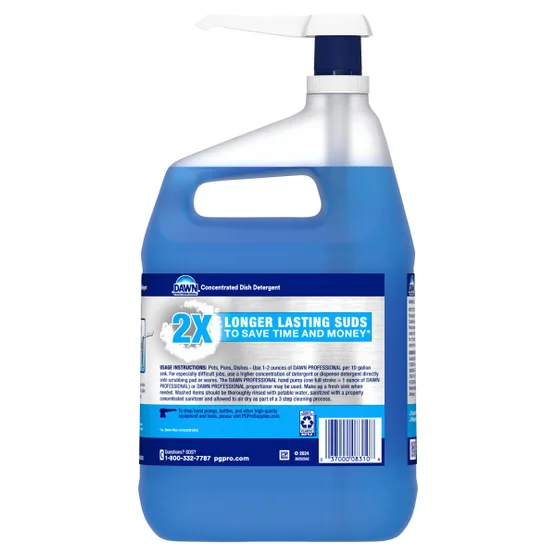Dawn Original Liquid Dish Soap 1 Gallon – Heavy Duty Grease Cutting Kitchen Cleaner for Dishes, Home - Image 2