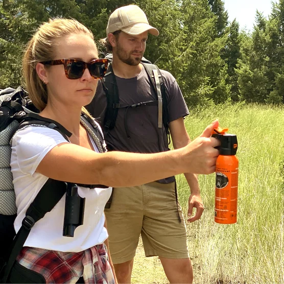 UDAP Bear Spray with Griz Guard Holsters 2-Pack – 40ft EPA Registered Bear Protection Spray USA Made - Image 2