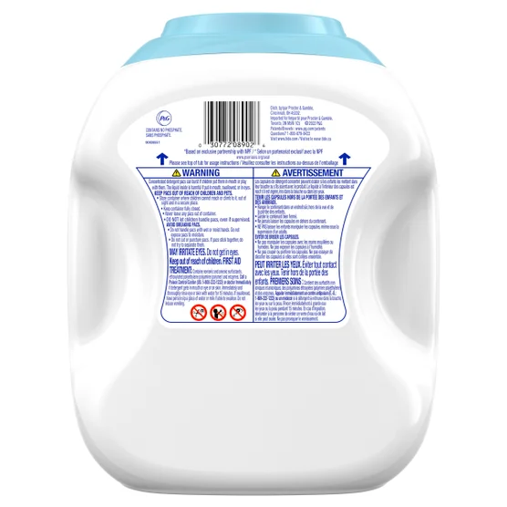 Tide PODS HE Laundry Detergent Pods Free & Gentle, 152 Count – Hypoallergenic - Image 2