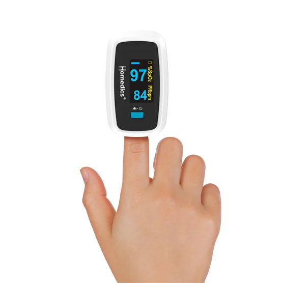 HoMedics Premium Pulse Oximeter – Fingertip Blood Oxygen & Pulse Rate Monitor - Image 2